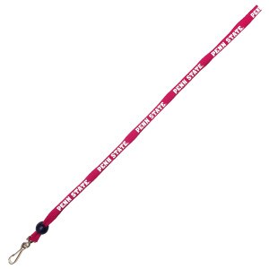 lanyard Penn State hot pink image